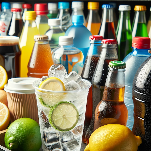 Cool, refreshing beverages ready to enjoy at Midway Convenience Stores across Texas.